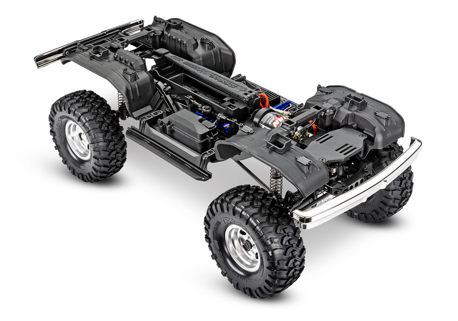 Automodel Traxxas TRX-4 1979 Ford F-150 High-Trail TQi 1:10 RTR - Maro